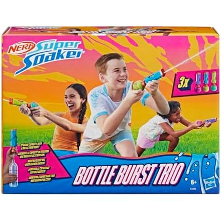 Super Soaker Bottle Burst Trio